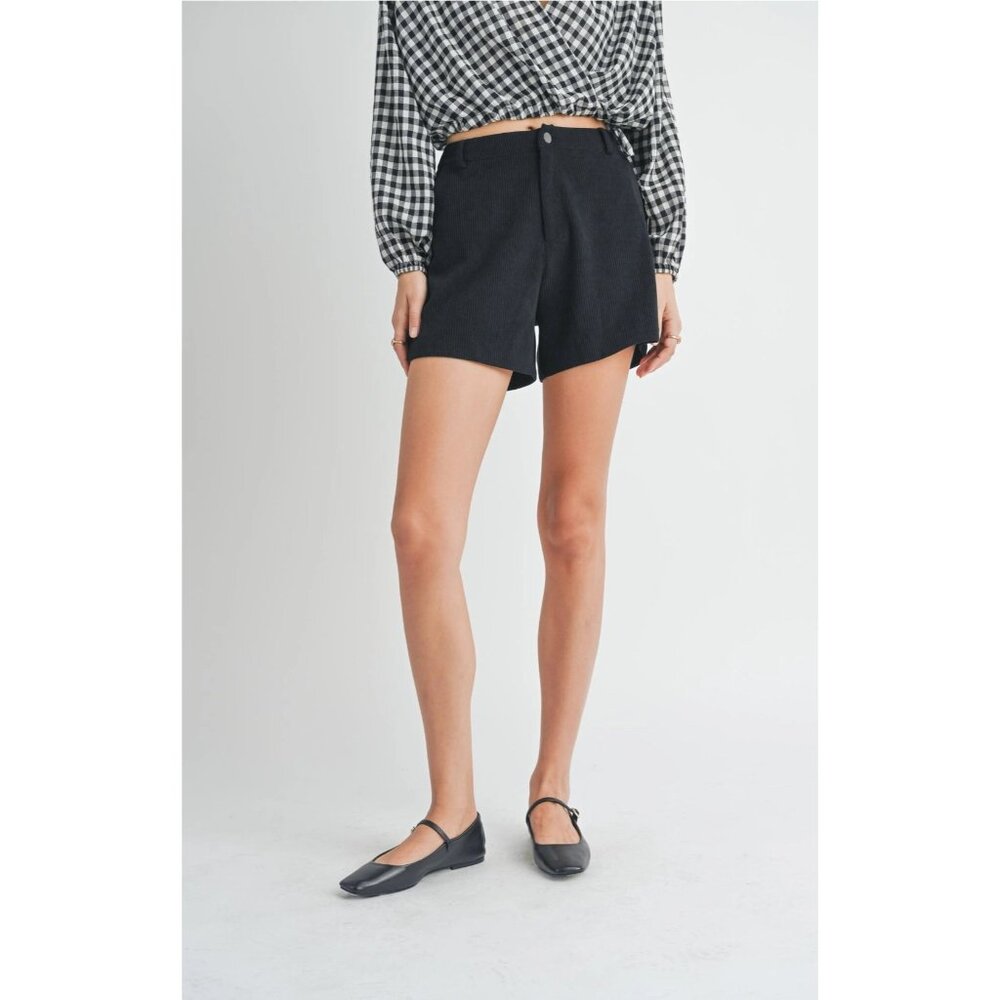 Artful Stretch Corduroy Shorts